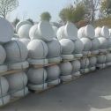 石嘴山 白麻花岗岩石材圆球，石球，挡车球，隔离球，景观石球，风水球等