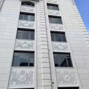 石嘴山 白麻荔枝面花岗岩别墅外墙干挂