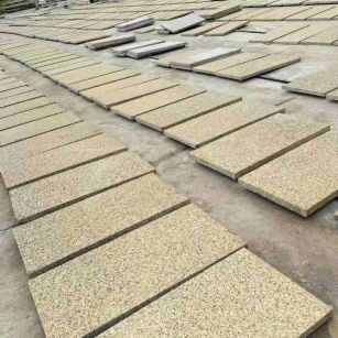 石嘴山 黄金麻荔枝地铺石面排板