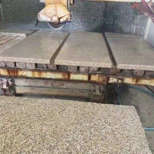 石嘴山 黄金麻荔枝面成品板加工