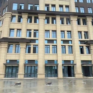 石嘴山 黄金麻花岗岩荔枝面小区外墙干挂