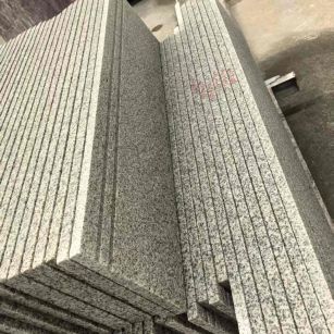 石嘴山 白麻荔枝面花岗岩楼梯踏步