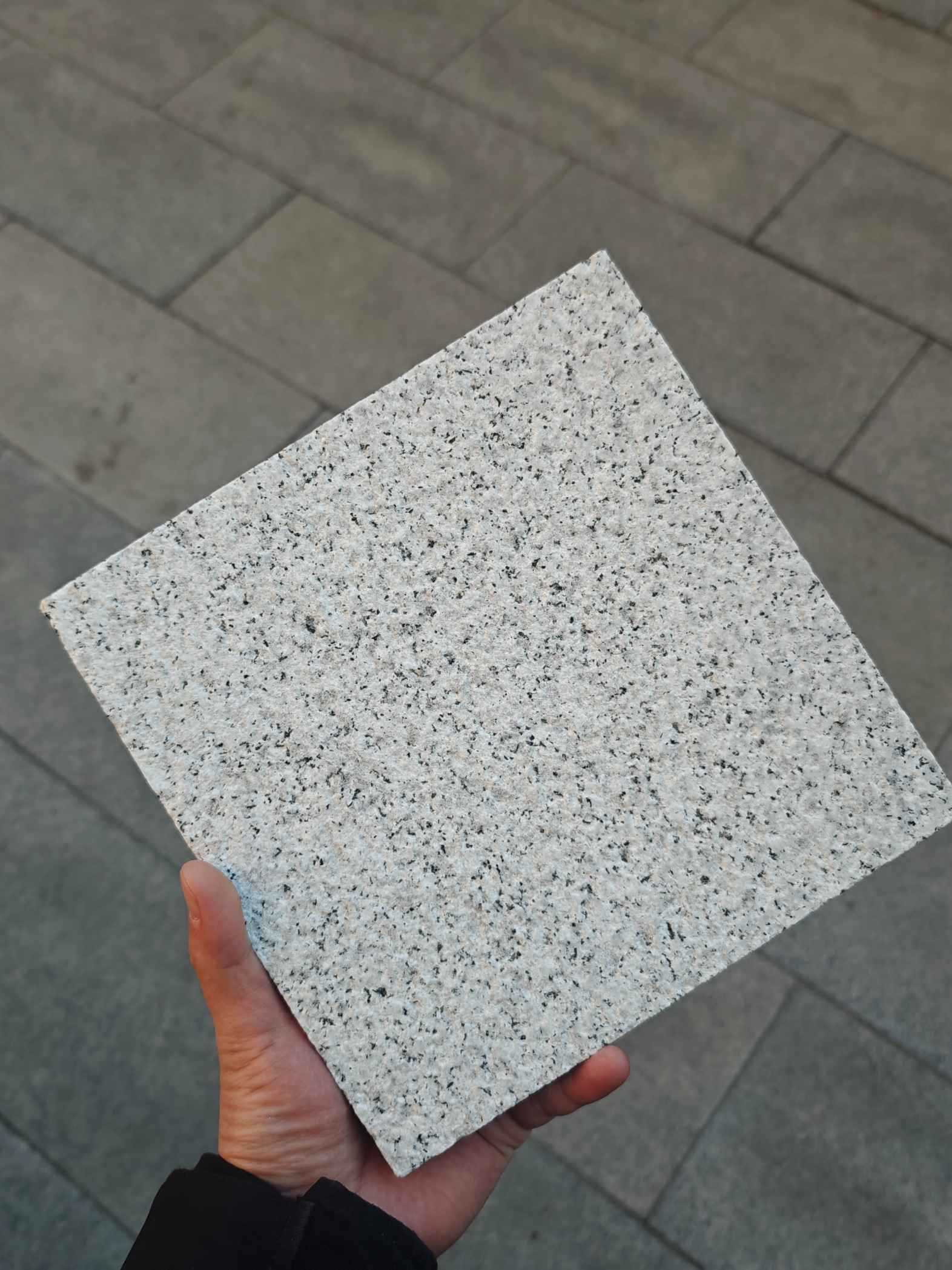 石嘴山 白麻荔枝面花岗岩石材