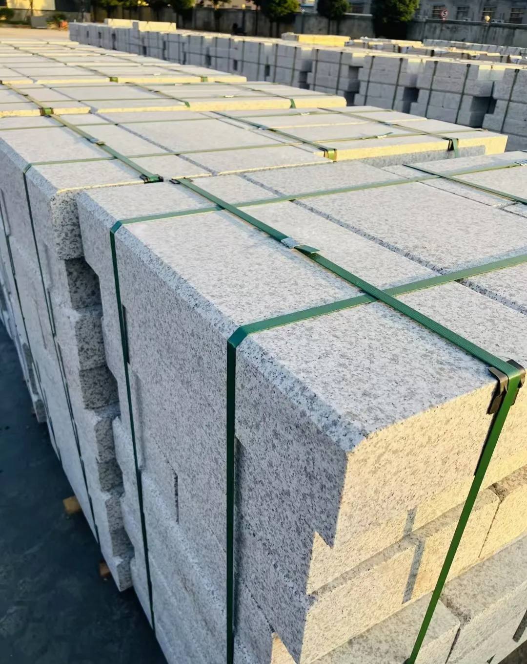 石嘴山 白麻花岗岩路沿石，马路牙子，路缘石，平石，立缘石等