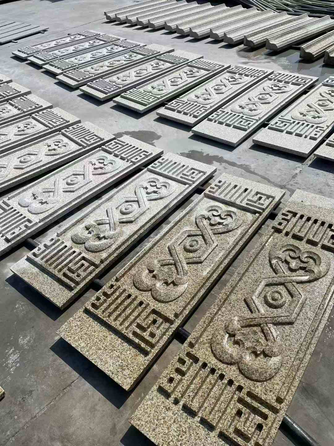 石嘴山 黄金麻花岗岩外墙雕刻板